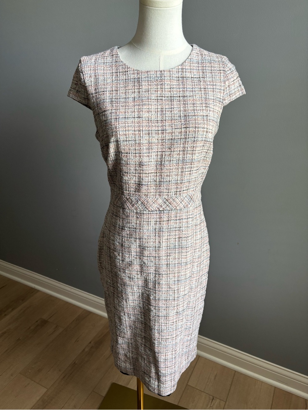 Banana Republic Factory Bouclé Sheath Dress